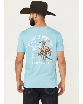 Panhandle Slim Men's Keepin' It Western Short Sleeve Graphic T-Shirt