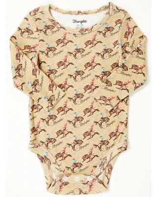 Wrangler Infant Boys' Horse Print Onesie