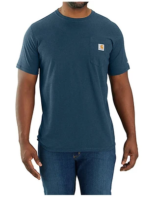 Carhartt Men's Force Relaxed Midweight Logo Pocket Work T-Shirt