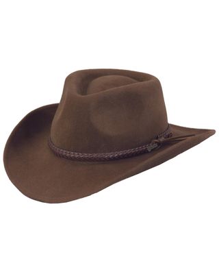 Outback Trading Co. Dusty River Crushable Felt Western Fashion Hat