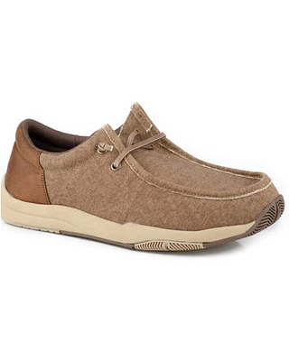 Roper Men's Clearcut Low Casual Shoes - Moc Toe