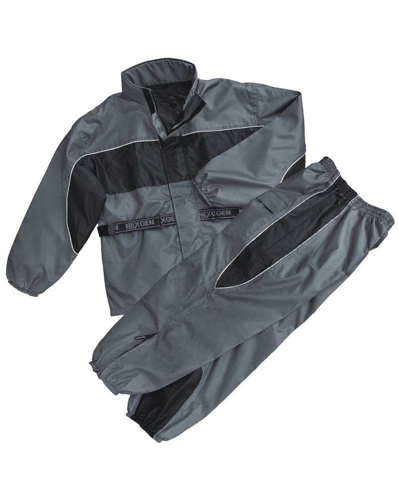 Milwaukee Leather Men's Reflective Waterproof Rain Suit
