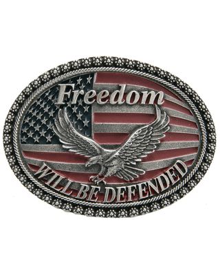 Cody James Men's Freedom Will Be Defended Buckle
