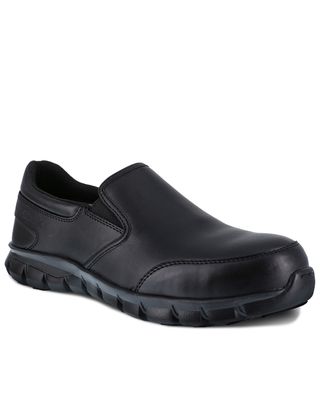 Reebok Men's Slip-On Sublite Work Shoes