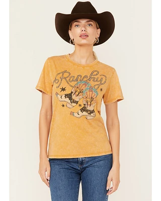 Rock & Roll Denim Women's Ranchy Short Sleeve Graphic Tee