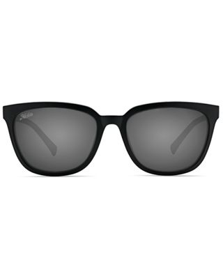 Hobie Women's Monica Black Satin & Grey Polarized Sunglasses