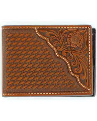 Nocona Men's Leather Bi-Fold Wallet
