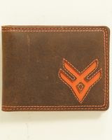Hawx Men's Orange Logo Wallet