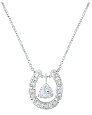 Montana Silversmiths Women's Treasured Trillion Necklace