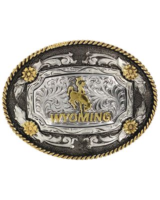 Cody James® Men's Oval Wyoming Belt Buckle