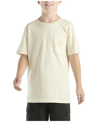 Carhartt Boys' Solid Short Sleeve Pocket T-Shirt