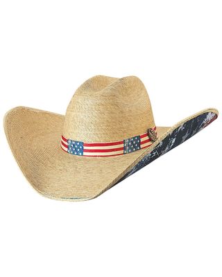 Bullhide Truly American Straw Cowboy Hat