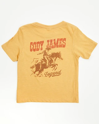 Cody James Toddler Boys' Cowboy Short Sleeve Graphic T-Shirt