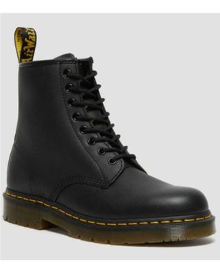 Dr. Martens Men's Black 1460 Industrial Lace-Up Boots - Round Toe