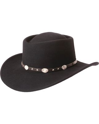 Silverado Gambler Felt Western Fashion Hat
