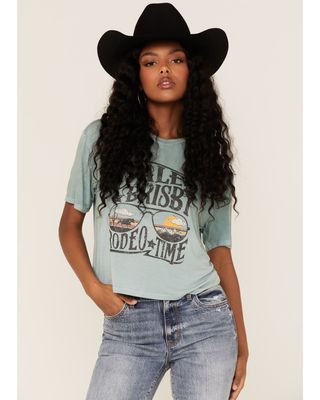 Rock & Roll Denim Women's Dale Brisby Rodeo Time Sunglass Graphic Tee