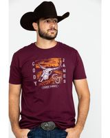 Cody James Men's Desert Skull Graphic T-Shirt