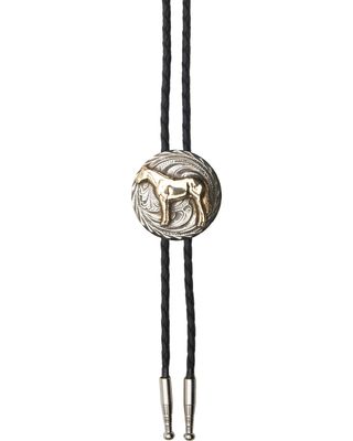 AndWest Men's Standing Horse Bolo Tie