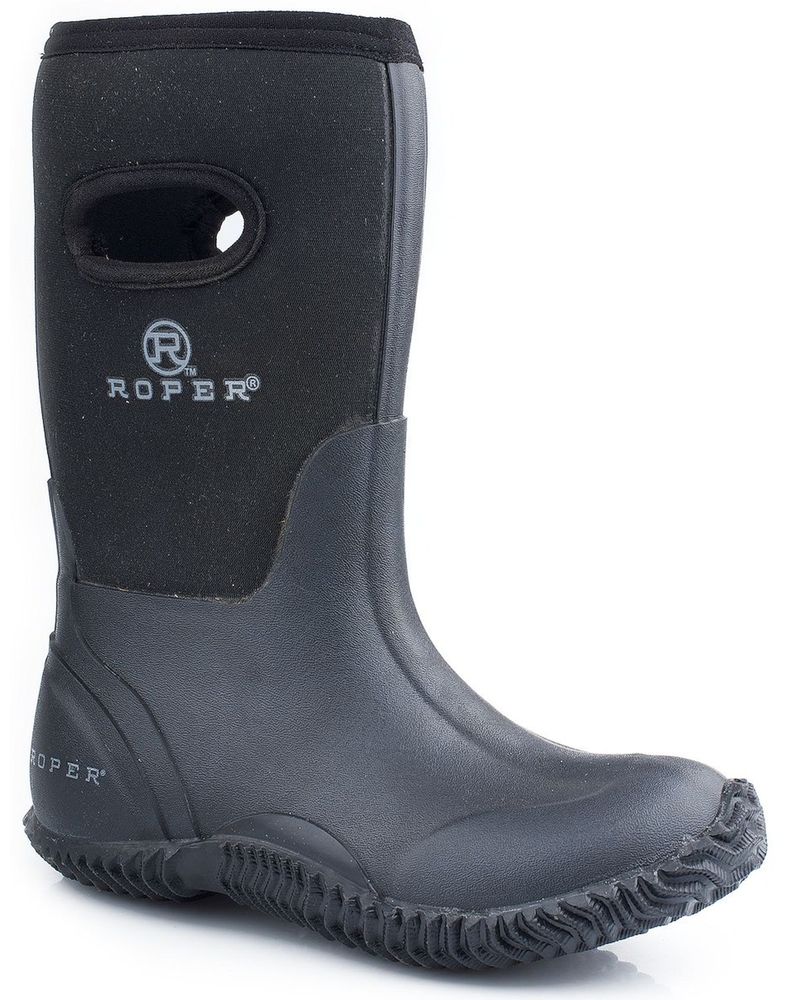 Roper Boys' Neoprene Boots - Round Toe