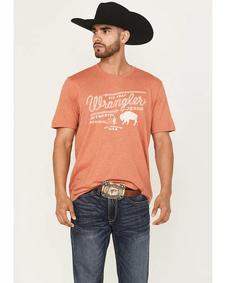 Wrangler Men's Roped Logo Short Sleeve Graphic T-Shirt