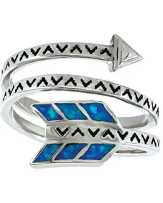 Montana Silversmiths Women's Sky Fletched Arrow Ring