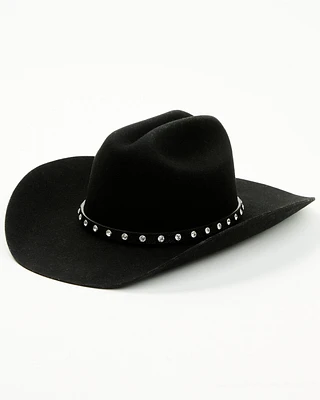 Wrangler Women's Rhinestone Wool Cowboy Hat