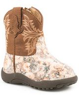 Roper Infant Girls' Claire Floral Western Boots - Round Toe