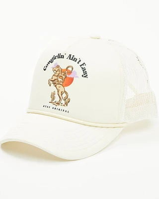 Shyanne Women's Cowgirlin' Ain't Easy Ball Cap