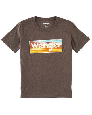 Wrangler Boys' Sunset Logo Graphic T-Shirt