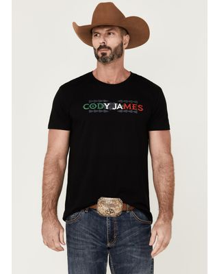 Cody James Men's Mexico Logo Graphic Short Sleeve T-Shirt