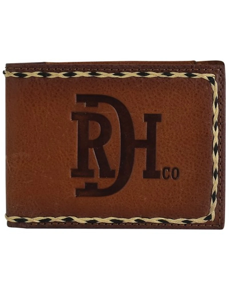 Red Dirt Hat Men's Embossed Bifold Wallet