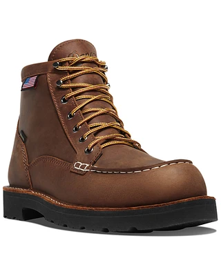 Danner Men's 6" Bull Run Moc Work Boots - Soft Toe