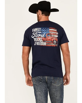 Buckwear Men's Ford Freedom Truck Short Sleeve Graphic T-Shirt