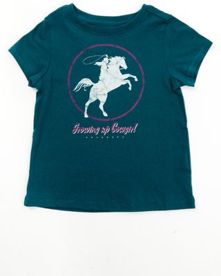 Shyanne Toddler-Girls' Growing Up Cowgirl Graphic Tee