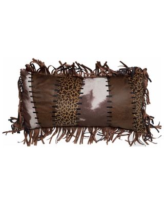 Carstens Home Wrangler Western Patch Throw Pillow
