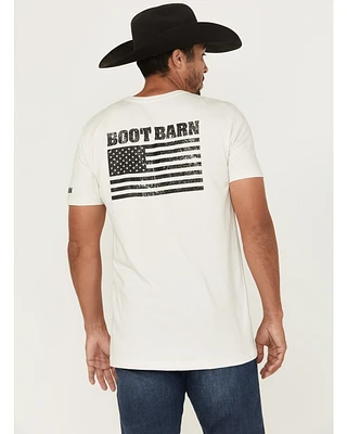 Boot Barn Men's Eagle And Flag Short Sleeve Graphic T-Shirt