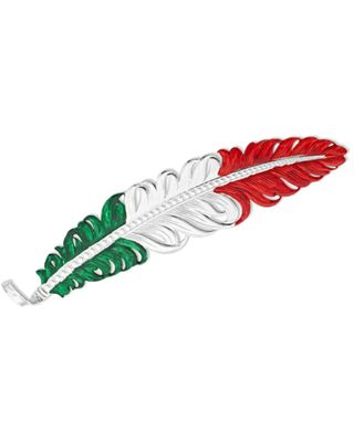 Montana Silversmiths Women's Mexican Flag Hat Feather