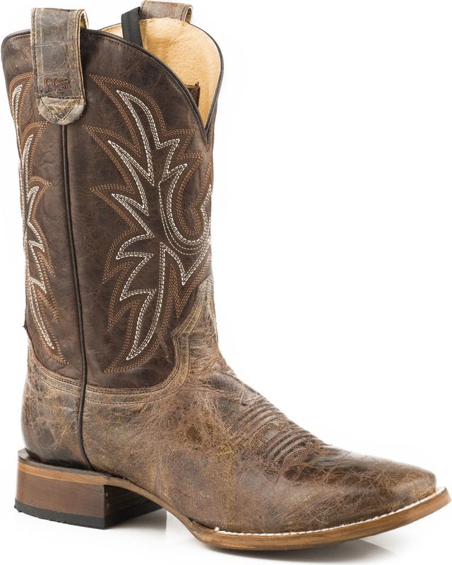 Roper Men's Pierce Sidewinder Concealed Carry System Western Boots - Broad Square Toe