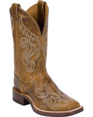 Justin Bent Rail Women's Damiana Square Toe Western Boots