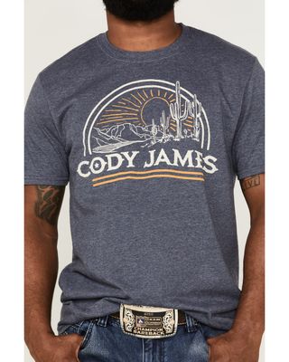 Cody James Men's Desert Scene Graphic T-Shirt