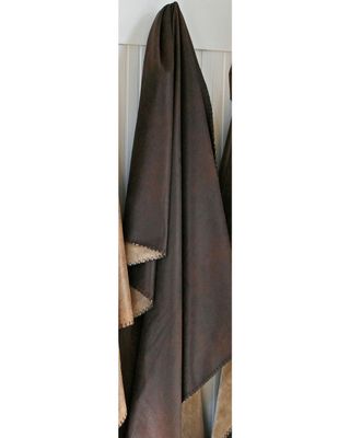Carstens Home Chocolate Throw Blanket