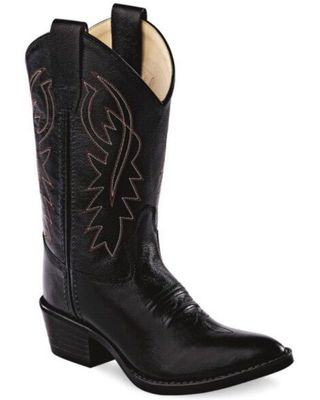 Old West Girls' Western Boots - Medium Toe