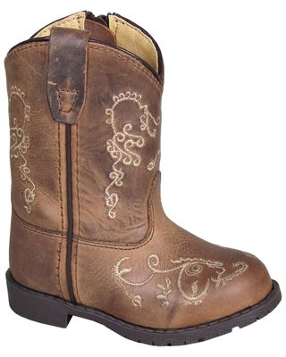 Smoky Mountain Toddler Girls' Hopalong Western Boots - Round Toe