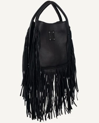 STS Ranchwear By Carroll Women's Indie Sugar Fringe Satchel