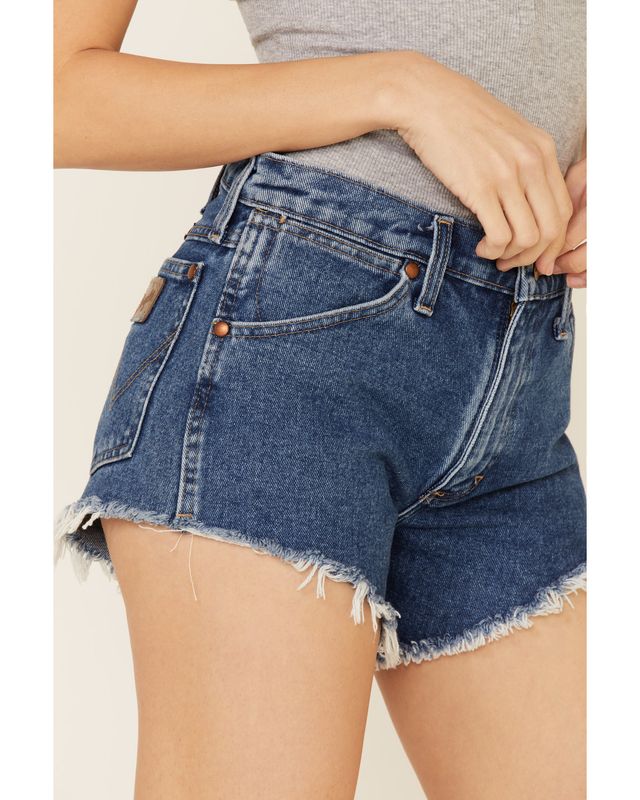 Wrangler Women's Frayed Hem Shorts 