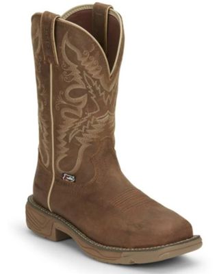 Justin Women's Rush Waterproof Western Work Boots - Soft Toe