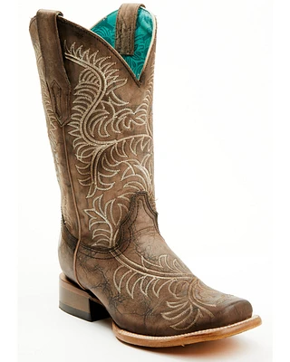 Corral Women's Embroidered Western Boots - Square Toe