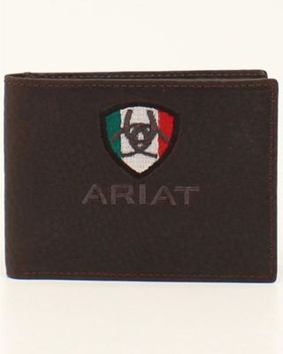 Ariat Men's Mexican Flag Bifold Wallet