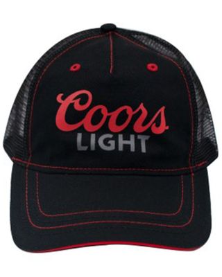 H Bar C Men's Coors Light Logo Mesh-Back Baseball Cap