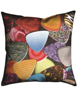 Manual Woodworkers Without Music Guitar Picks Pillow